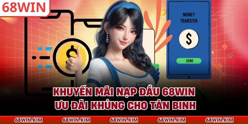 Khuyến Mãi Nạp Đầu 68WIN - Ưu Đãi Khủng Cho Tân Binh